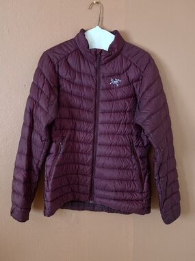 Arc'teryx Maroon Cerium LT Down Puffer Jacket